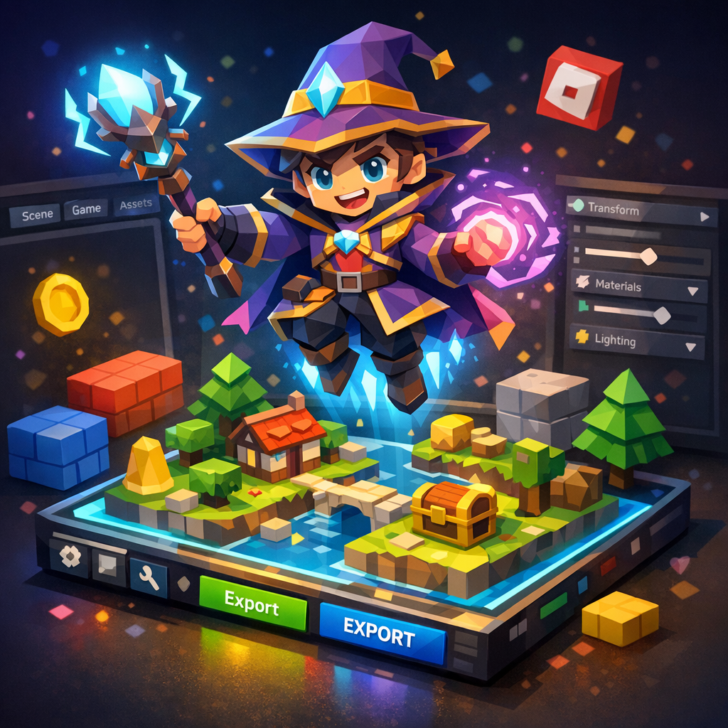 Game asset export