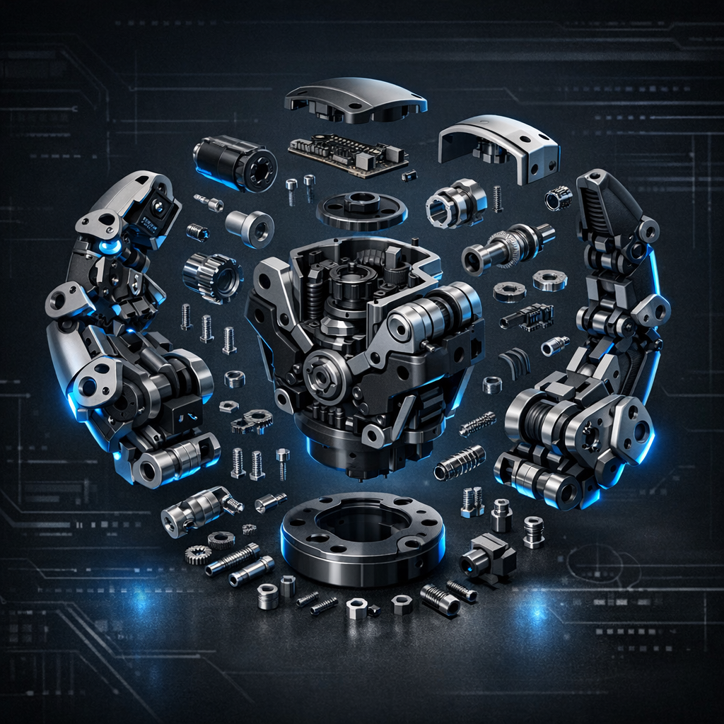 Robotic gripper render